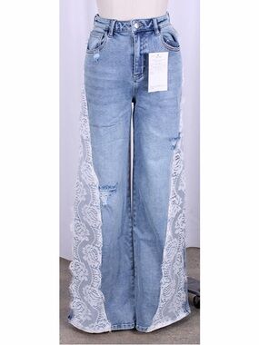 Lace Jeans